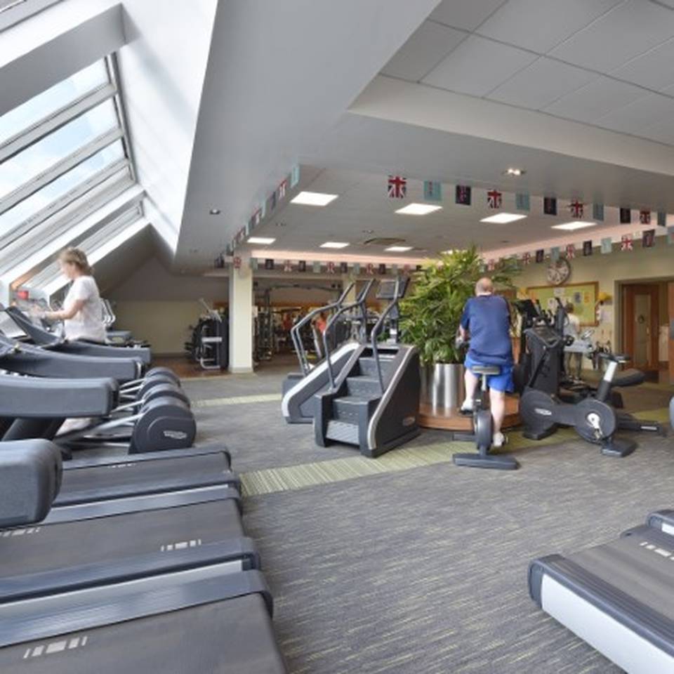 Benton Hall Golf and Country Club's technogym cardiovascular equipment