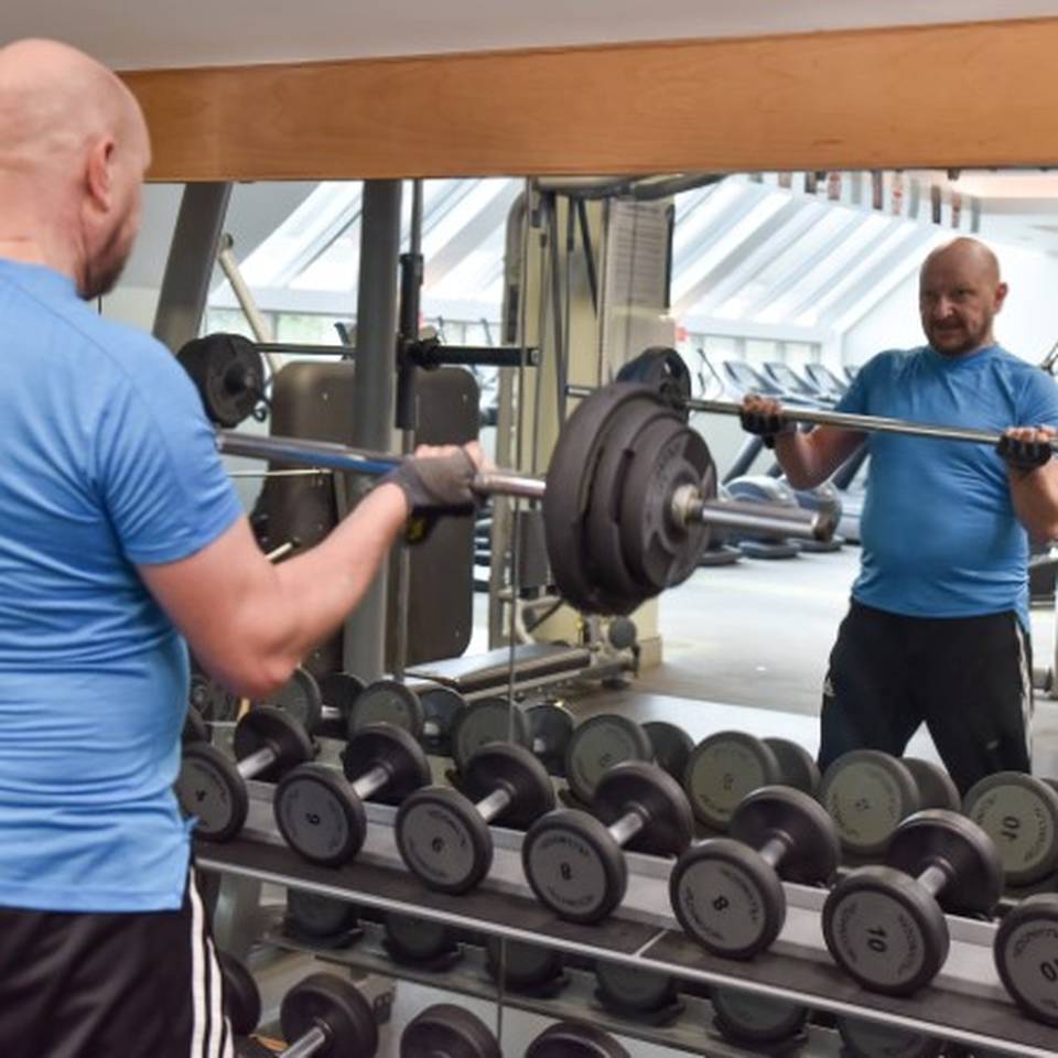 Benton Hall Golf and Country Club's resistance machines and free weights